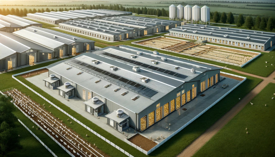 Prefabricated Poultry Farms