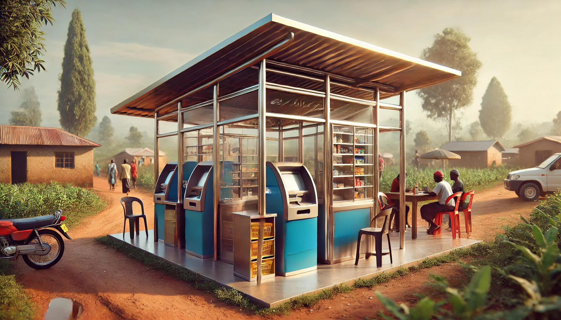 Steel Kiosk Contractor from ATM kiosks to food stalls